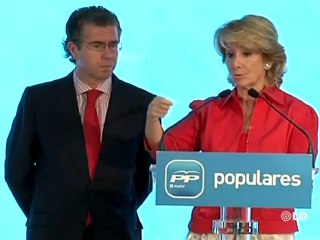 Esperanza Aguirre critica la gestión de Zapatero