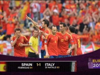 Скачать видео: Spaniens Weg ins Halbfinale