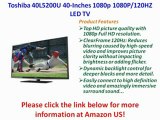 Toshiba 40L5200U 40-Inches 1080p 1080P/120HZ LED TV