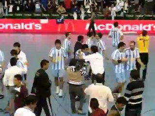 Argentine - Vénézuela / Jeux Panaméricains Handball 2012 / Entente Demi-centre - Pivot