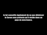 ۩ Celui qui délaisse le Coran car il vit en pays de mécréance ~ Shaykh Al-Jâbiri ۩