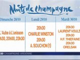 Programme des Nuits-Champagne 2012
