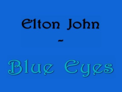 Elton John - Blue Eyes - Piano Solo