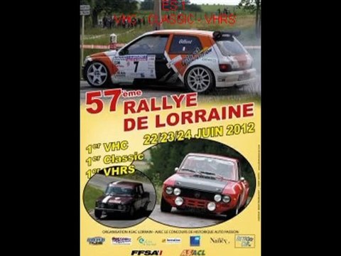 ES 1 DU 1 ER RALLYE DE LORRAINE VHC - CLASSIC & VHRS