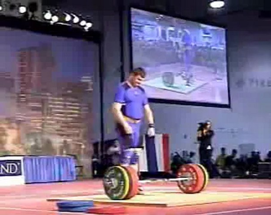 Velichko Cholakov Clean and Jerk
