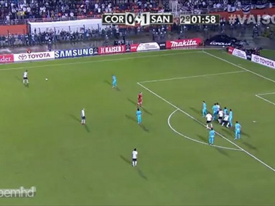 Corinthians 1 X 1 Santos em HD by #VAISCCP 20/06/2012 COPA LIBERTADORES Narração José