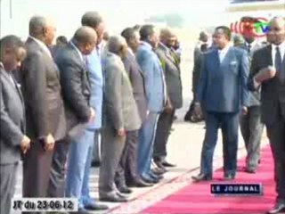 Le Président Sassou N'Guesso de retour à Brazzaville