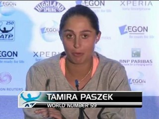 Paszek: "Ringrazio il mio coach"