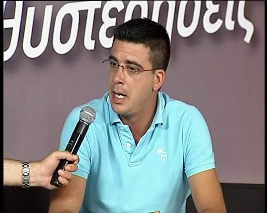 Ο πρόεδρος του Α.Ο.Στυλίδας Π.Πανουργιάς στο star