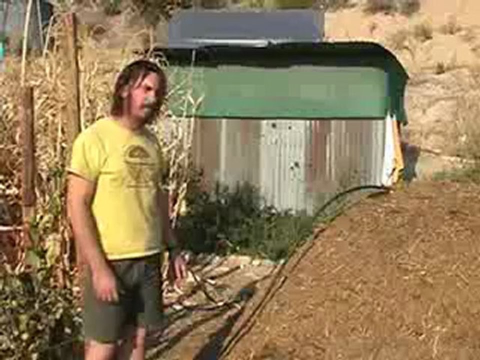 Compost Heated Shower