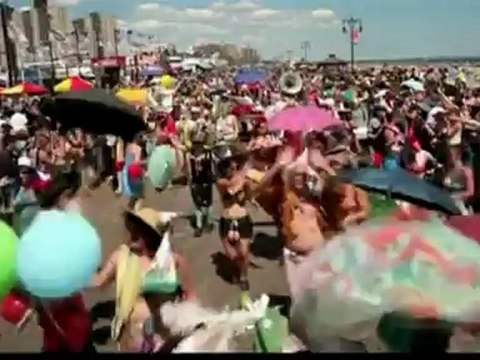 Fishy festivities at the Mermaid Parade on Coney Island