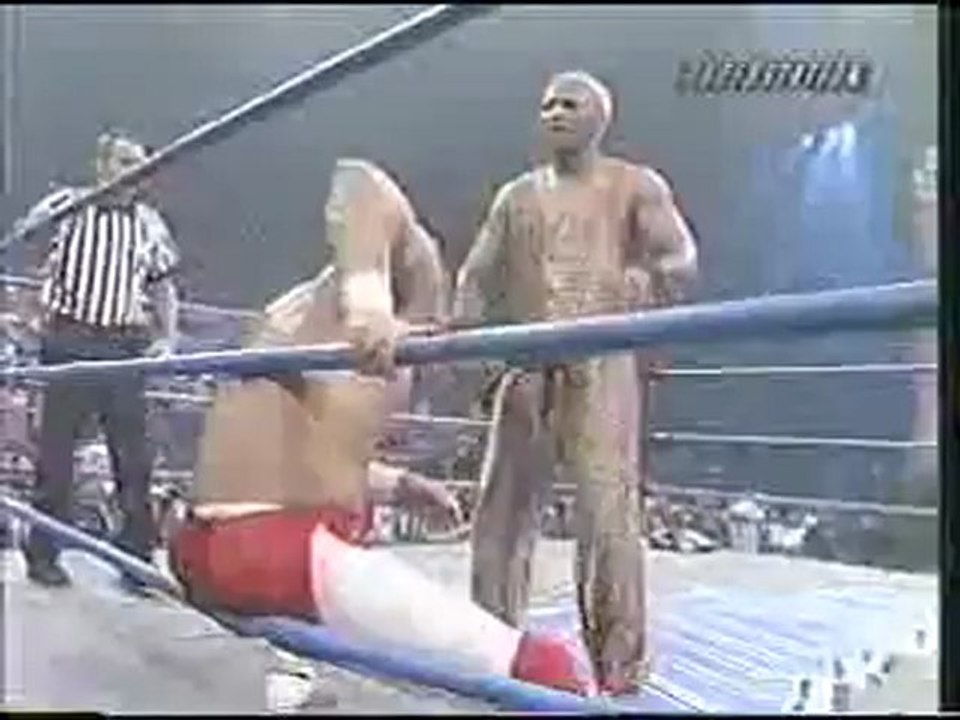 Lance Storm vs Ernest Miller Canadian title match