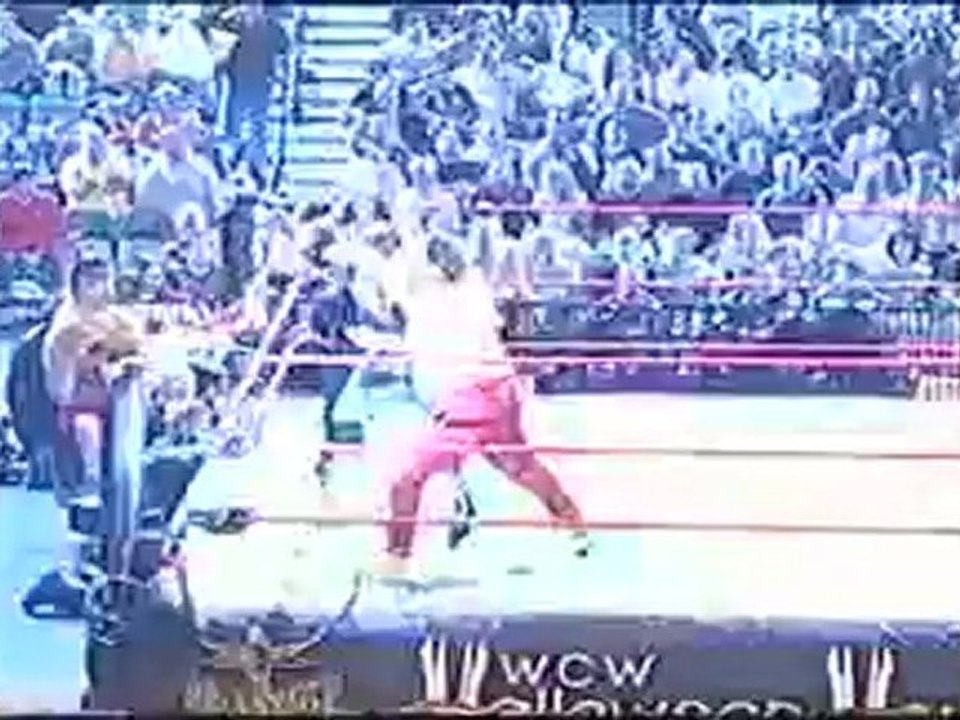 Hugh Morrus vs Lance Storm  Hacksaw Jim Duggan Canadian Title match
