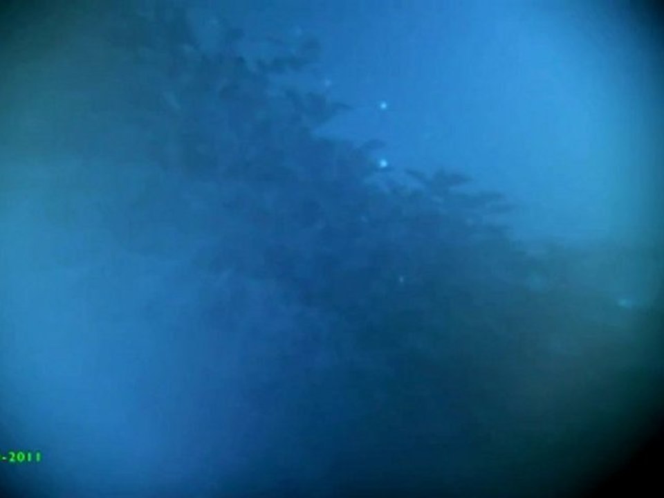 2 UFOs over  Australia - February 2011