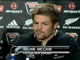 Test match -  McCaw : “Je suis ravi des progrés”