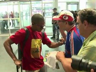 Euro-2012: départ des Bleus de l'Ukraine