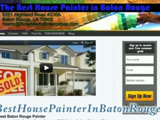 Baton Rouge Painters - The Best