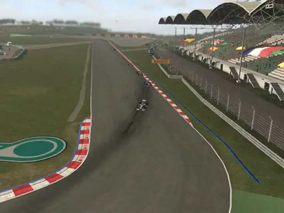 F1 2011 - GP de Malaisie - Webber vs Rosberg