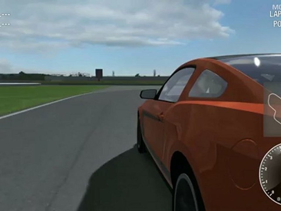SimRaceWay Beta - Ford Mustang Boss 302 at Indianapolis Road Couse