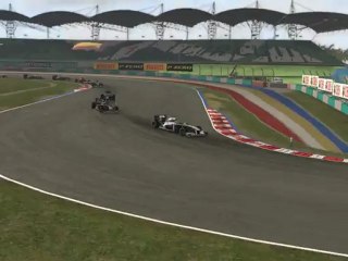 F1 2011 - GP de Malaisie - Webber aux stands