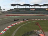 F1 2011 - GP de Malaisie - Grosse lutte avec Webber (2)