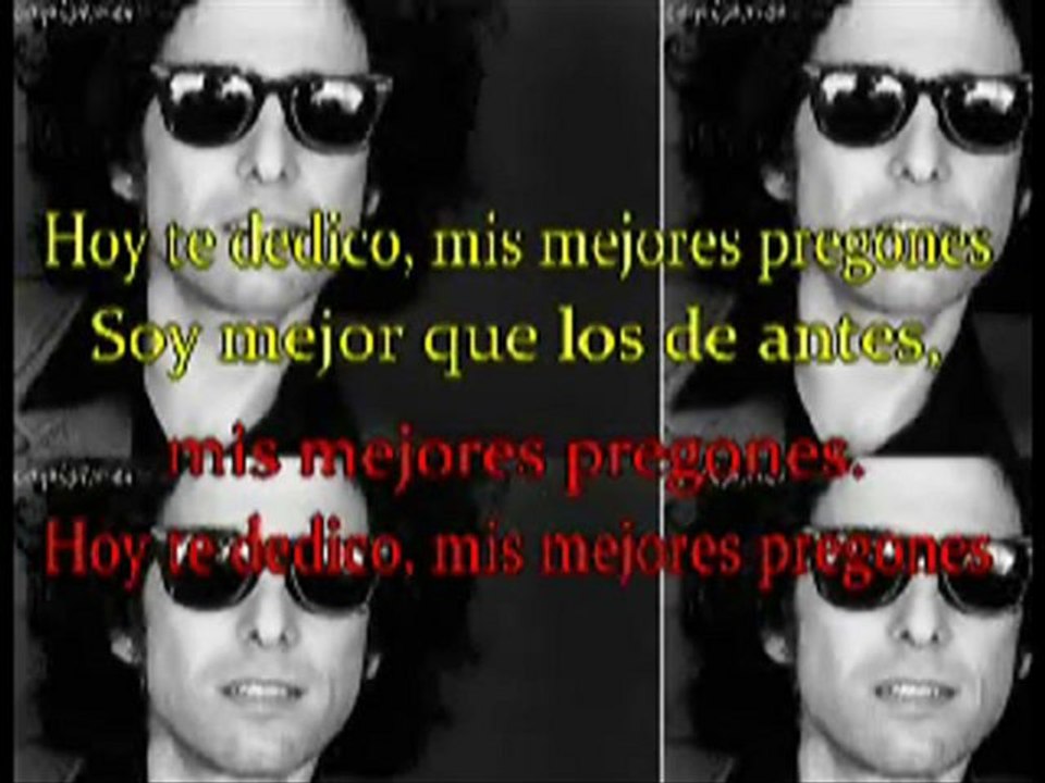 Andres Calamaro - El cantante(karaoke)