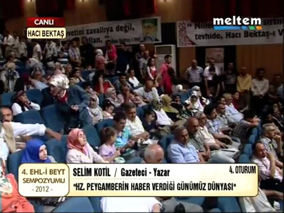 4. ehli beyt sempozyumu  Selim KOTİL