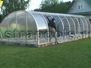 Двери в павильоне для бассейна Exclusiv Voeroka