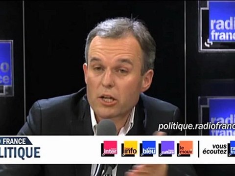 François de Rugy (EELV) : Nous n'allons pas obéir au doigt et à l'œil (Radio France Politique)