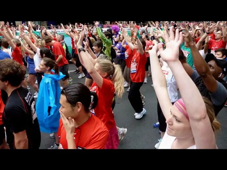 Marine et Greg 10 000 mètres 24 juin 2012