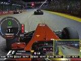 F1 2011 - R14 - Alonso onboard start Singapore