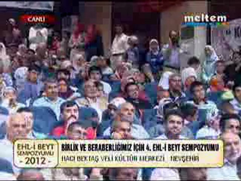4. EHL-İ BEYT SEMPOZYUMU NEVŞEHİR HACI BEKTAŞ VELİ DERGAHI 23-06-2012_0001