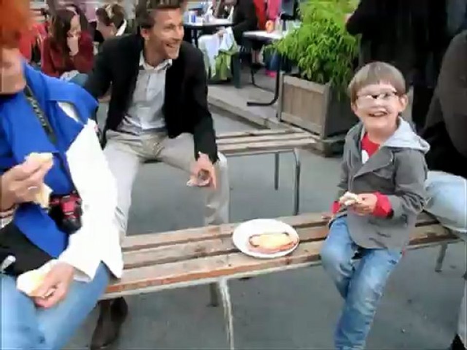 Aristide à la fête de la musique