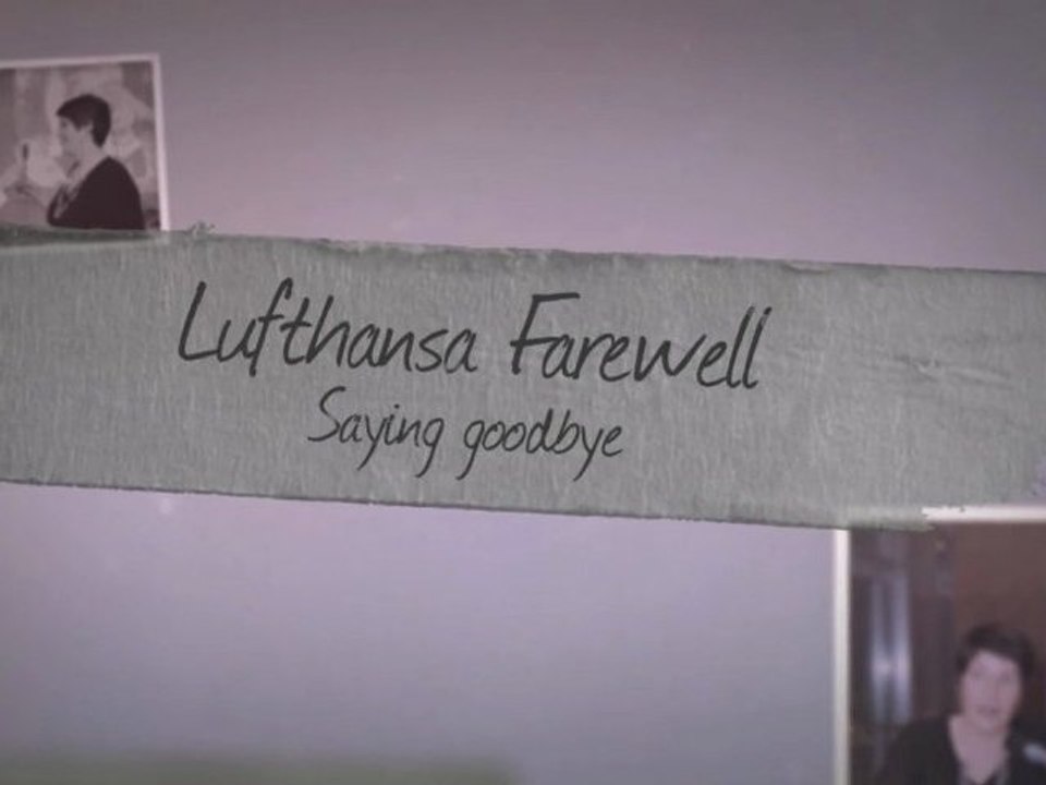 Lufthansa farewell