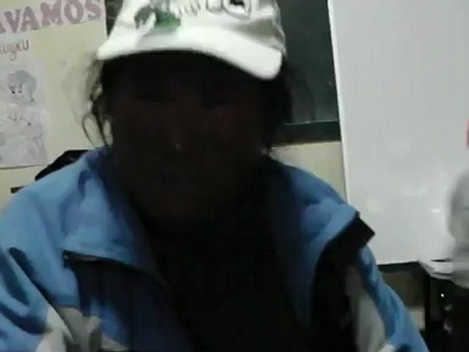 Gladys essayant de prononcer "Masson"