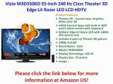 BEST BUY Vizio M3D550KD 55-Inch 240 Hz Class Theater 3D Edge Lit Razor LED LCD HDTV