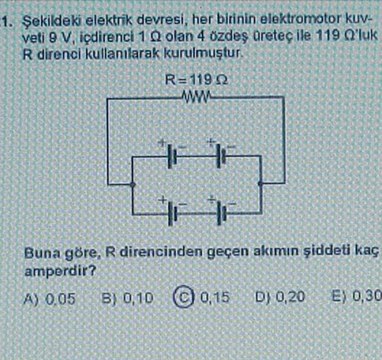 2012 LYS FİZİK SORU ÇÖZÜM SLAYTI