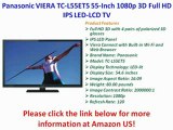 BEST Panasonic VIERA TC-L55ET5 55-Inch 1080p 3D Full HD IPS LED-LCD TV with 4 Pairs of Polarized 3D Glasses
