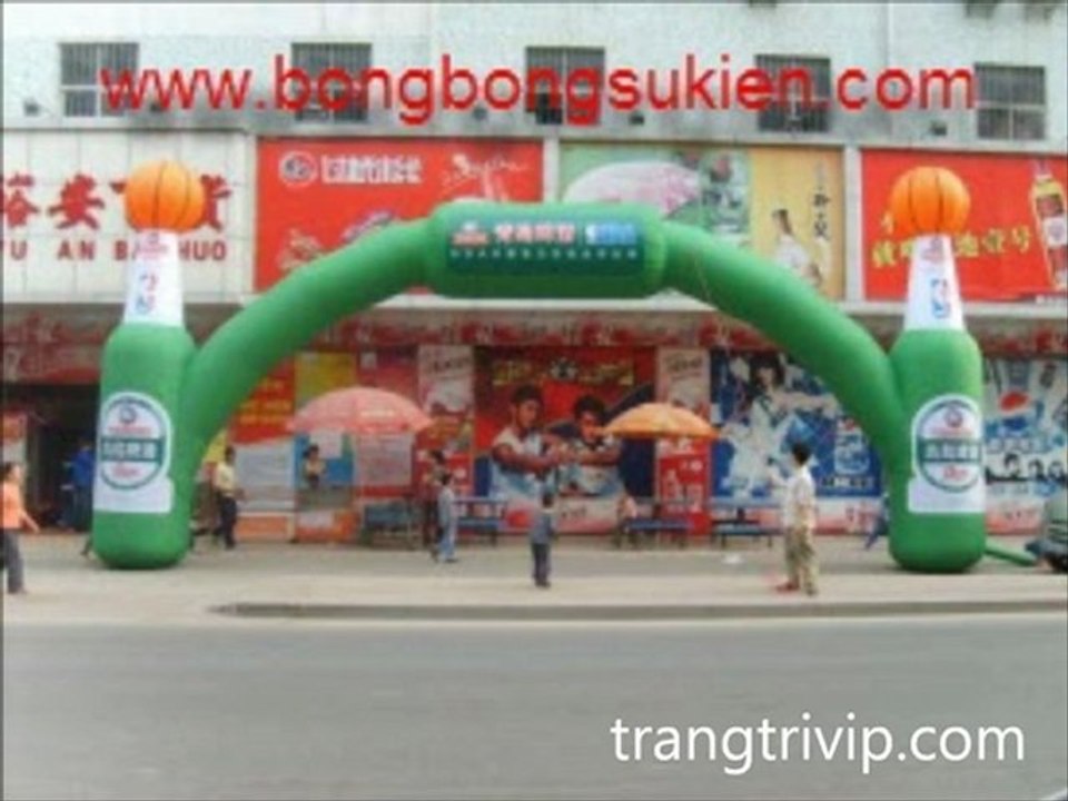 Bán cổng hơi, cho thuê khinh khí cầu