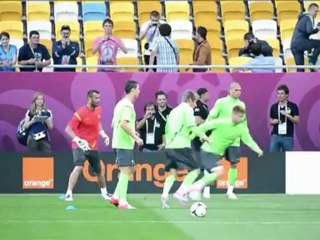 The battle begins for a place in Euro 2012's final