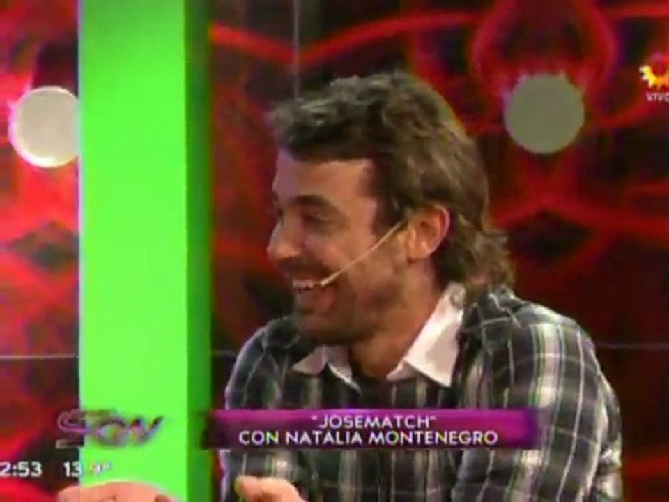 Pedro en Sábado Show Cámara Sorpresa a Natalia Montenegro - 23 de Junio