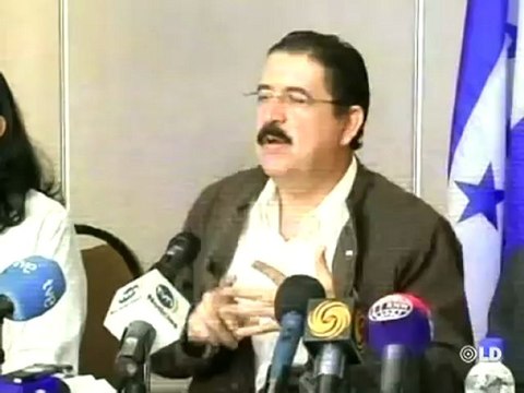 Zelaya intenta fomentar el miedo en los hondureños
