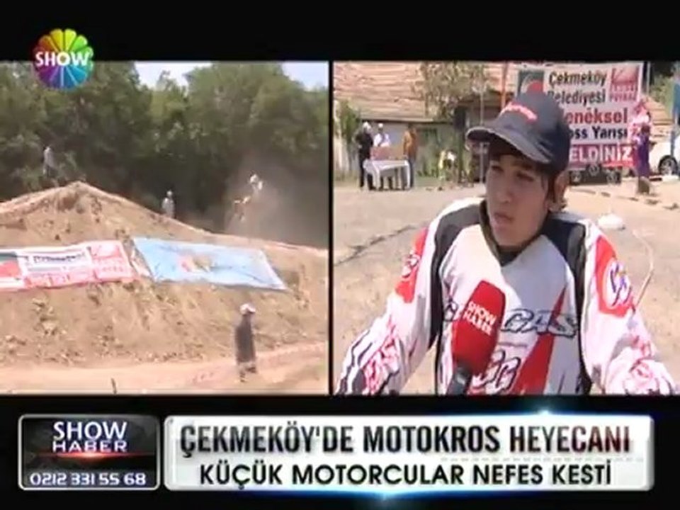 Çekmeköy'de motokros heyecanı - 24 haziran 2012