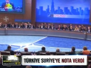 Türkiye Suriye'ye nota verdi - 24 haziran 2012