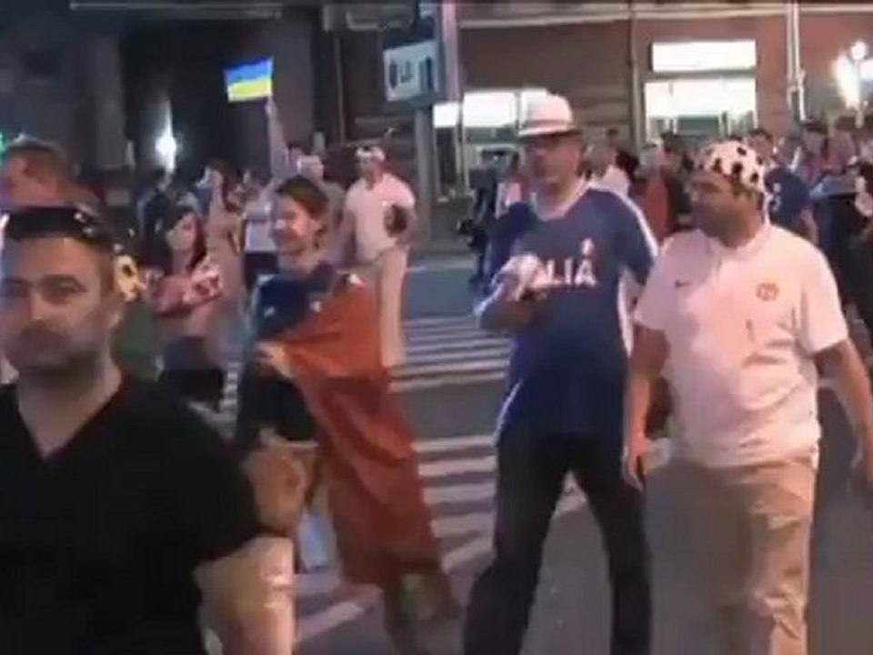 Italienische Fans erleichtert