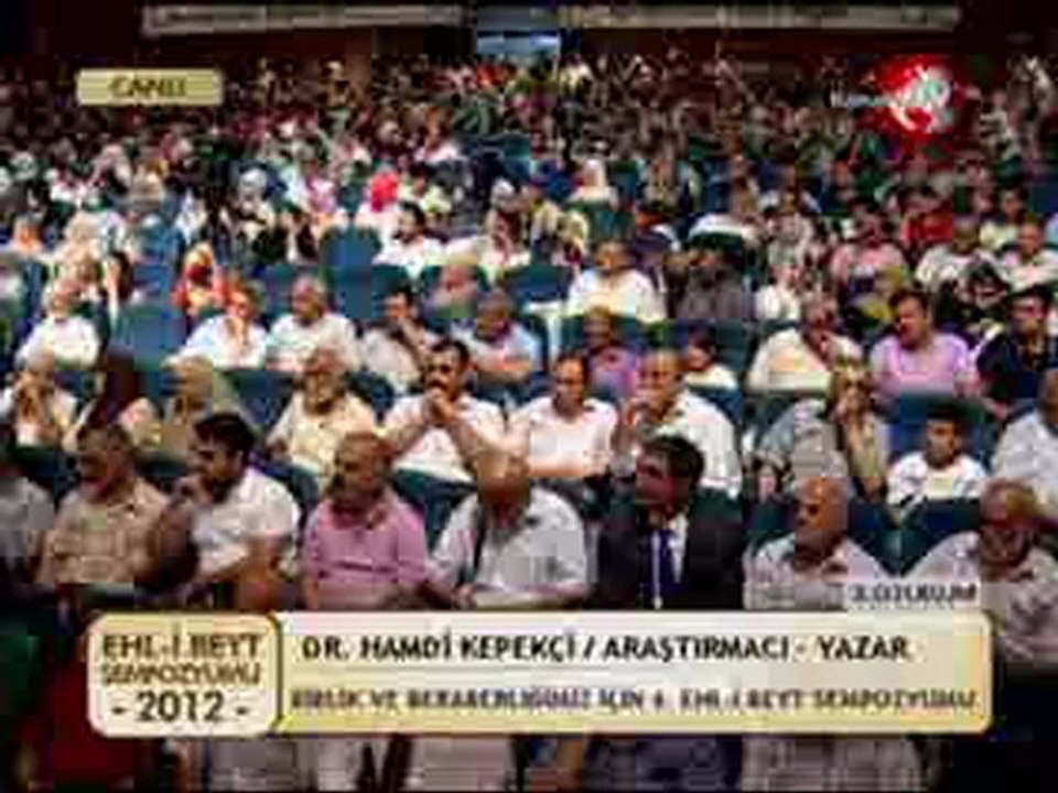 4. EHL-İ BEYT SEMPOZYUMU NEVŞEHİR HACI BEKTAŞ VELİ DERGAHI 23-06-2012_0009