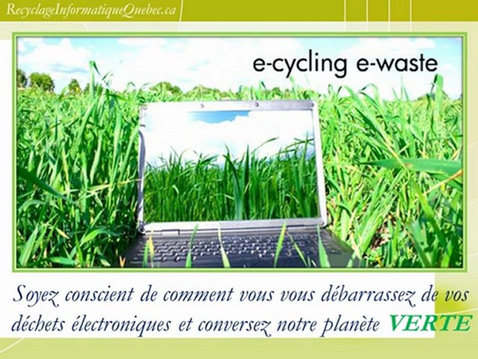 L’importance de recycler les ordinateurs correctement