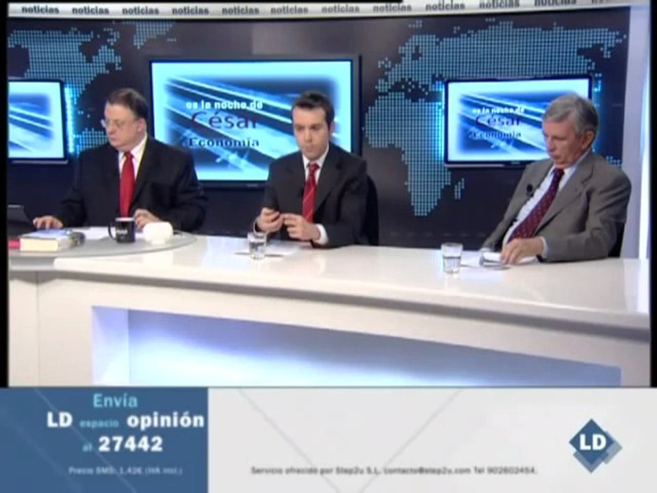 Tertulia económica con Roberto Centeno y Juan Ramón Rallo - 21/01/10