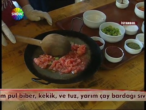 Vahe'nin Sofrası - Sac Kavurma hazırlanışı