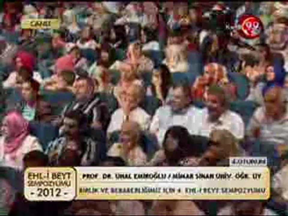 4. EHL-İ BEYT SEMPOZYUMU NEVŞEHİR HACI BEKTAŞ VELİ DERGAHI 23-06-2012_0011